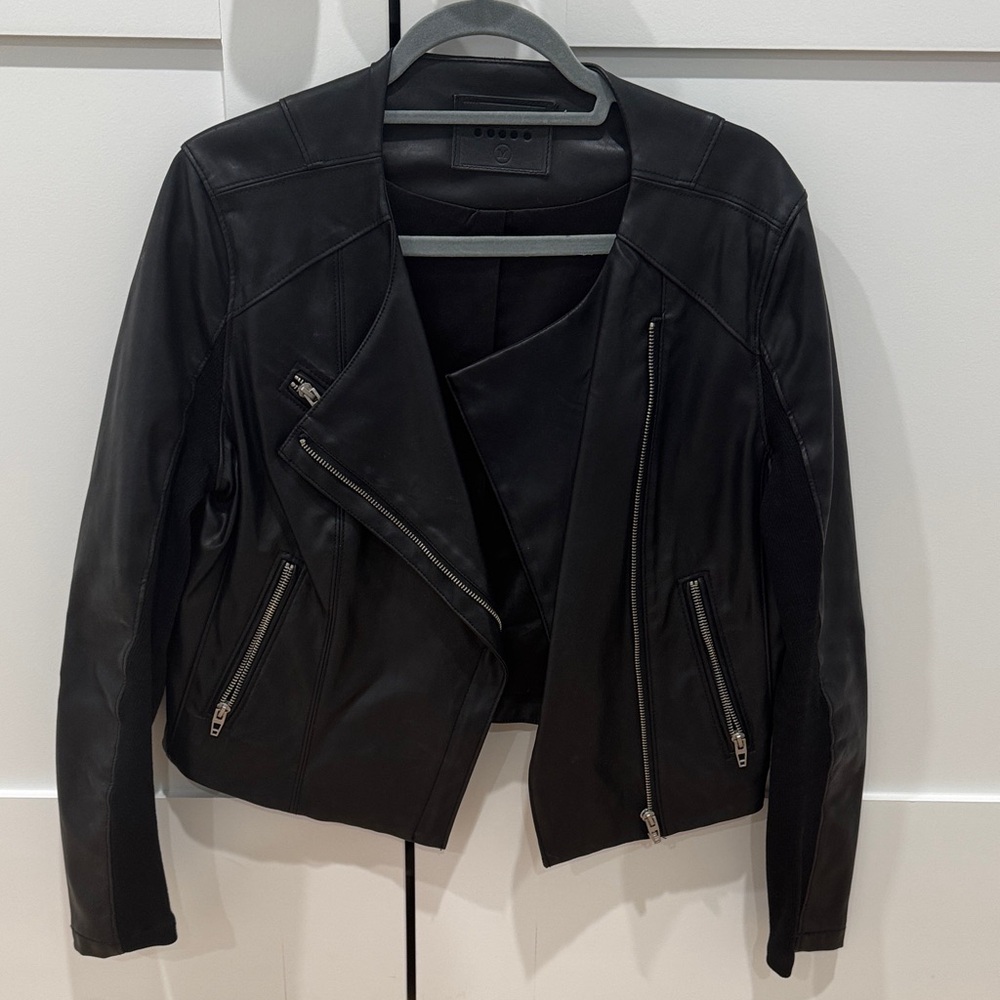 Blank NYC Black Leather Jacket